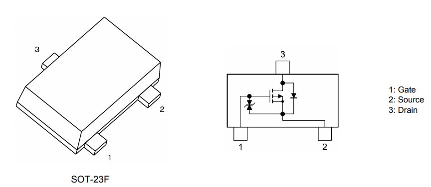 10個-SSM3J358RLF (P-CH)