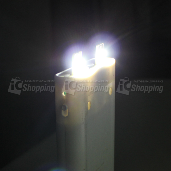 USB LED燈,行動電源使用展示