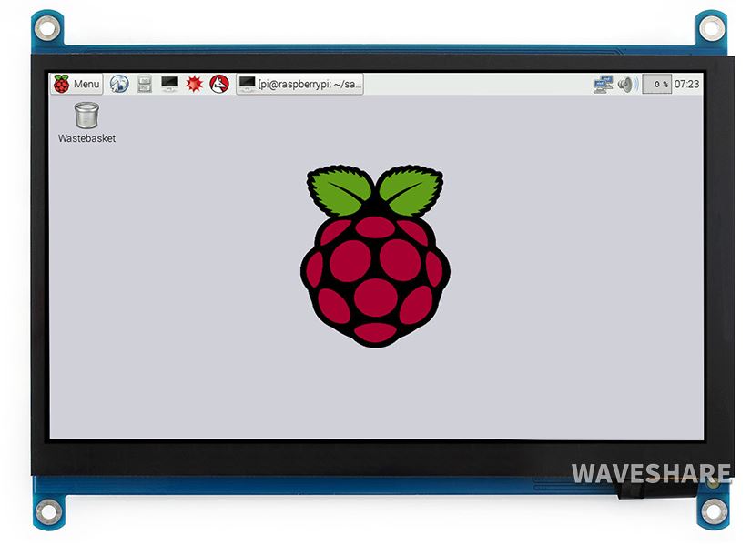 7吋 樹莓派電容式觸控螢幕 HDMI LCD (H) 1024×600 商品特色