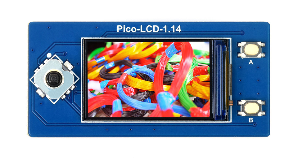 1.14吋 Raspberry Pi Pico LCD 彩色螢幕 240x135