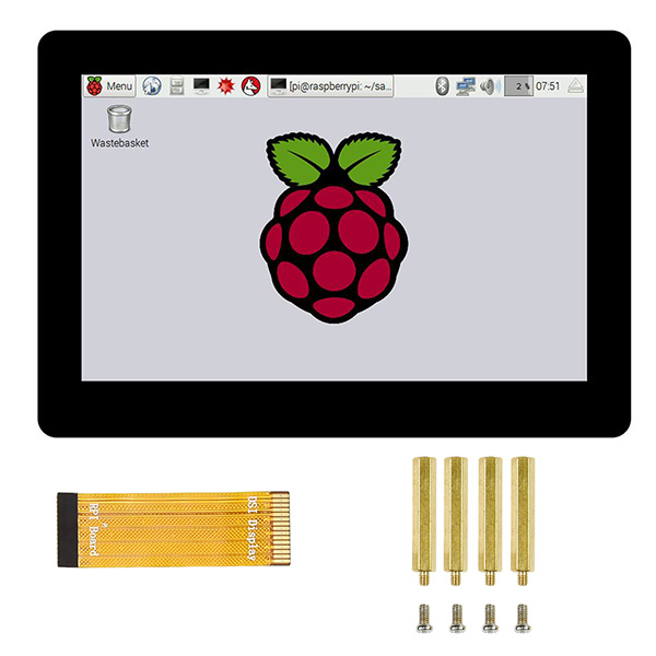 5吋 電容式觸控螢幕 800x480 DSI介面