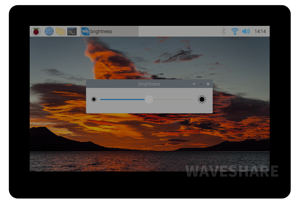 5吋 電容式觸控螢幕 800x480 DSI介面