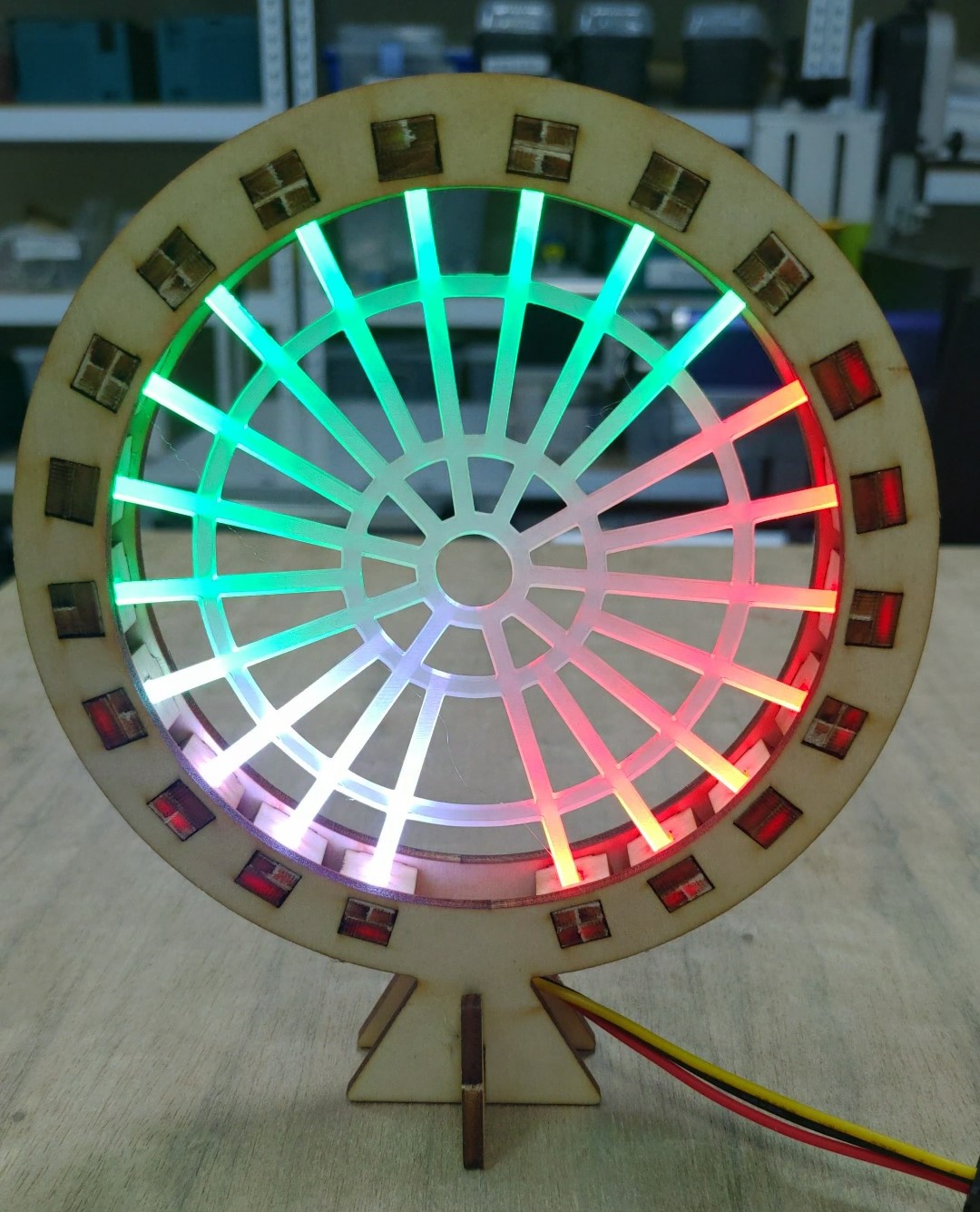 數位窗花(圓形)