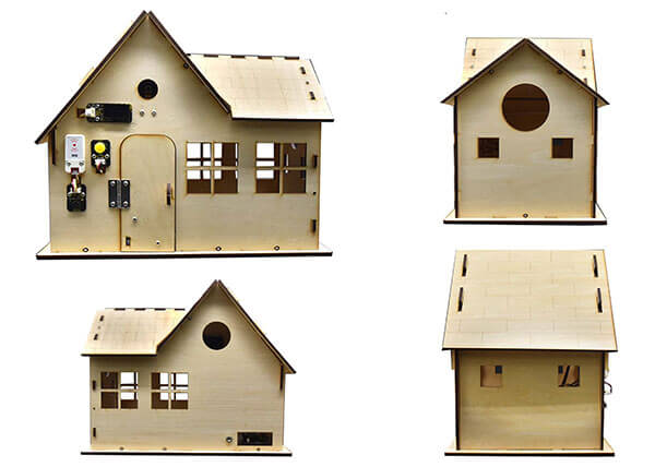 AIoT人臉辨識門鎖智慧屋智慧屋外觀