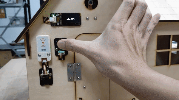 AIoT 人臉辨識門鎖智慧屋 RFID 感應解鎖