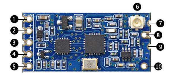 HC-12 SI4463 遠距離無線模組