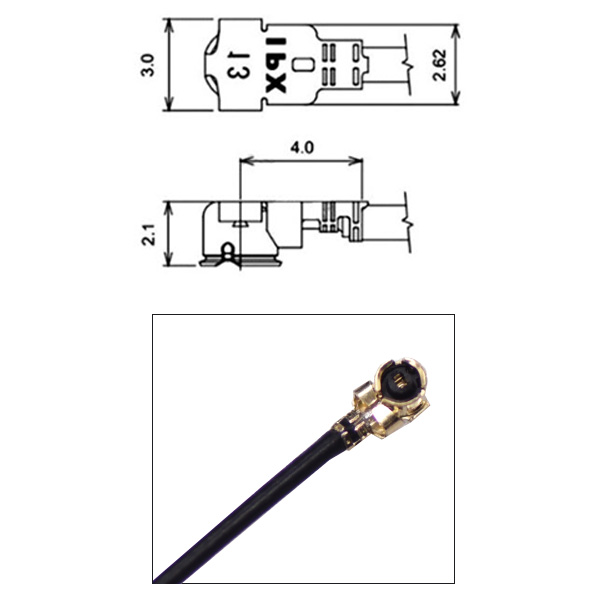 2.4G ipex 藍牙天線 10cm