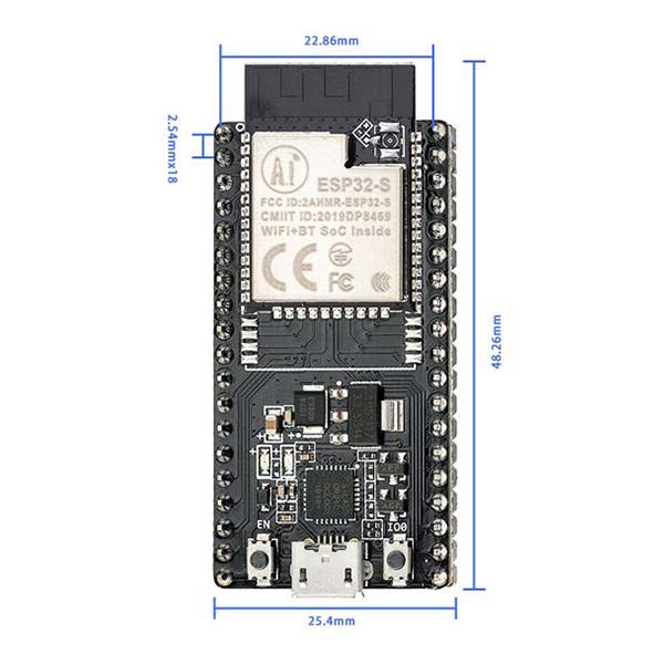 NodeMCU-32S V1.2 WiFi物聯網開發板