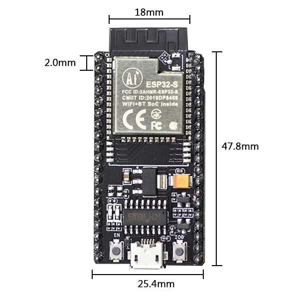 NodeMCU-32S V1.3 WiFi物聯網開發板
