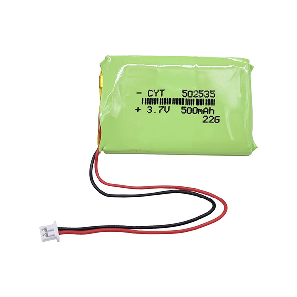 聚合物鋰電池-500mAh 3.7V