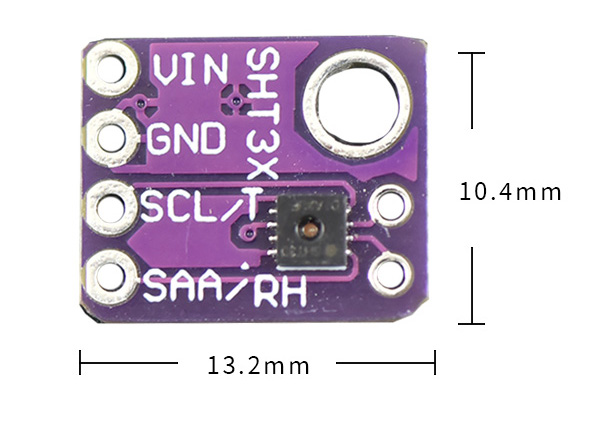 GY-SHT30-D,尺寸圖