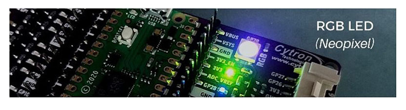 Maker Pi Pico 感測器擴展板 狀態指示燈