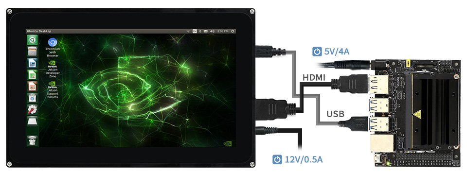 接入人工智慧板 Jetson Nano