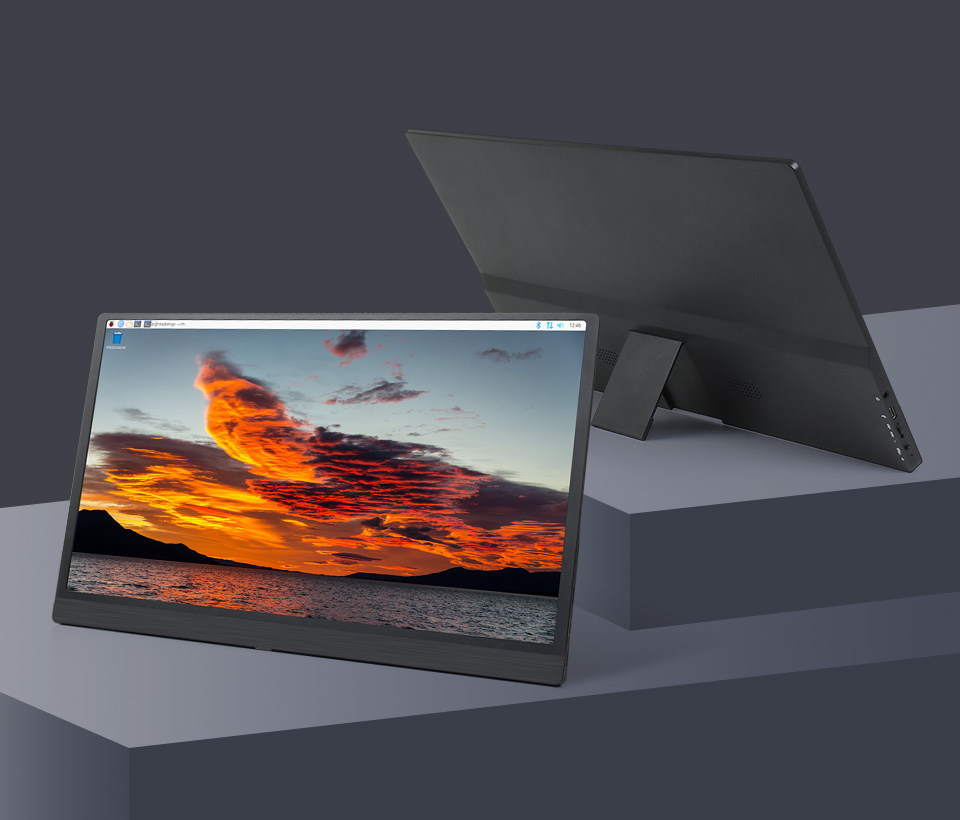 15.6吋 IPS觸控螢幕 1920×1080 (帶支架)