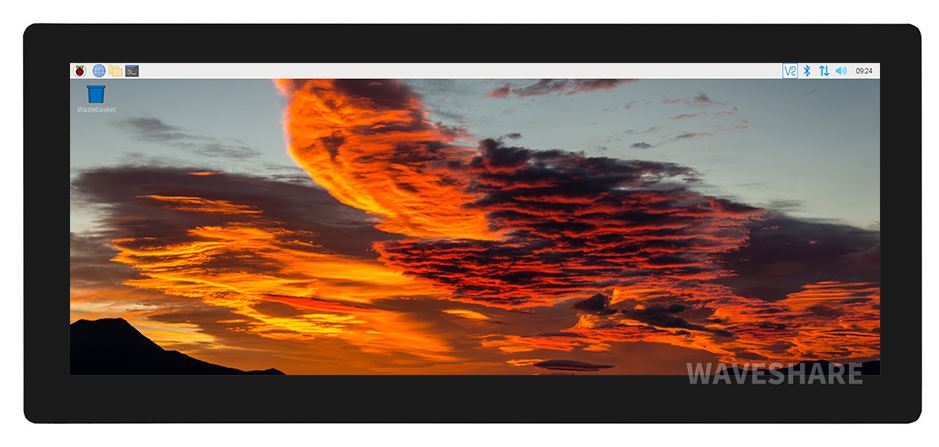 12.3吋 高亮度IPS電容式觸控LCD螢幕 1920×720