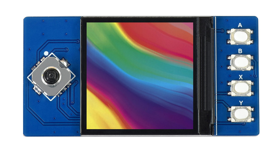 1.3吋 Raspberry Pi Pico LCD 彩色螢幕 240x240