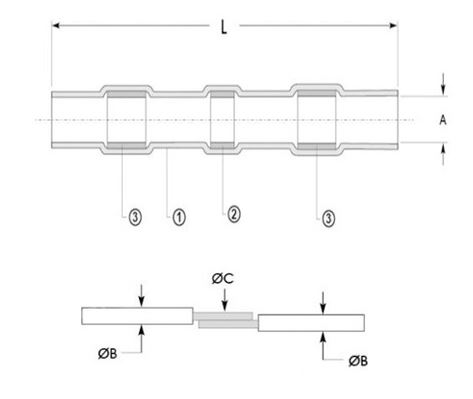 免壓接含錫熱縮套熱縮管(B) (100入)
