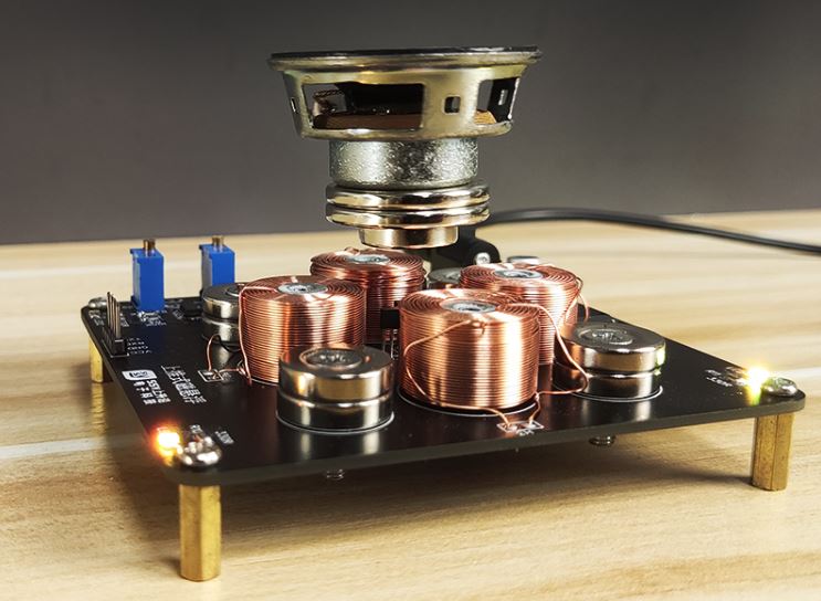 下推式磁懸浮電子DIY套件