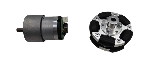 智慧機器人_馬達,全向輪