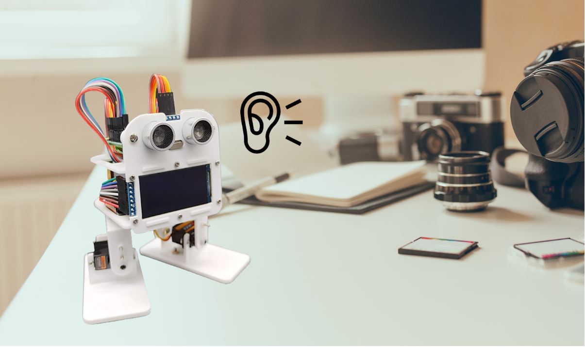 OTTO GO 二足機器人,聲音互動