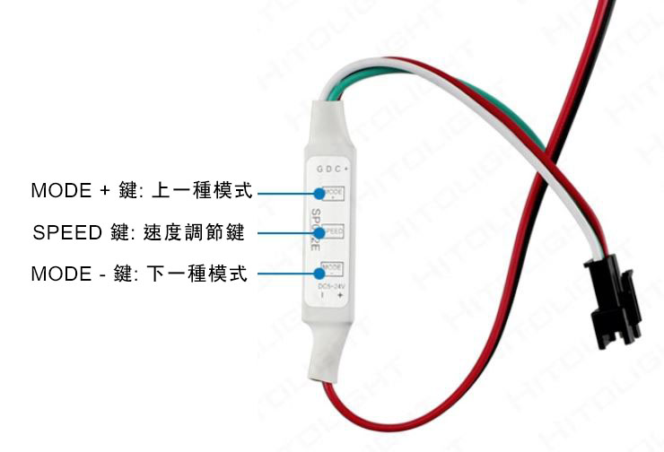SP002E 迷你LED幻彩控制器(USB)