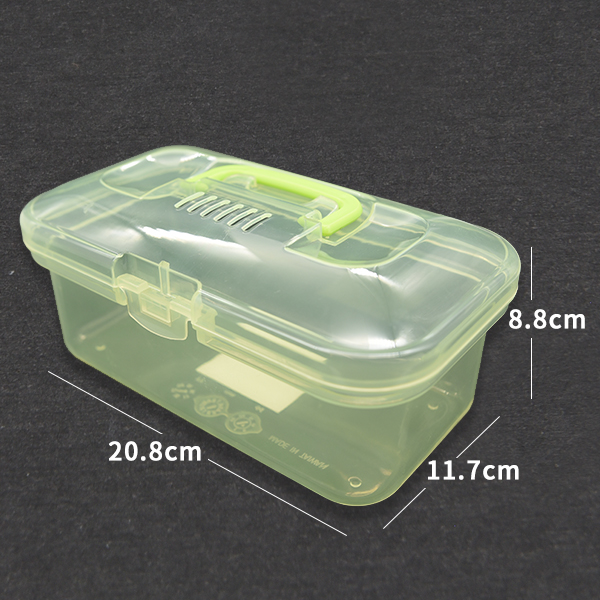 3209,小芭比收納箱,綠色,尺寸規格