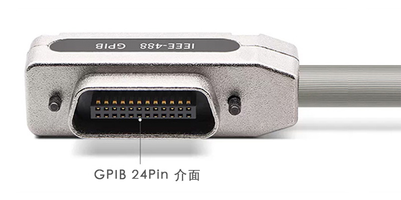 GPIB 線 24pin 純銅插片