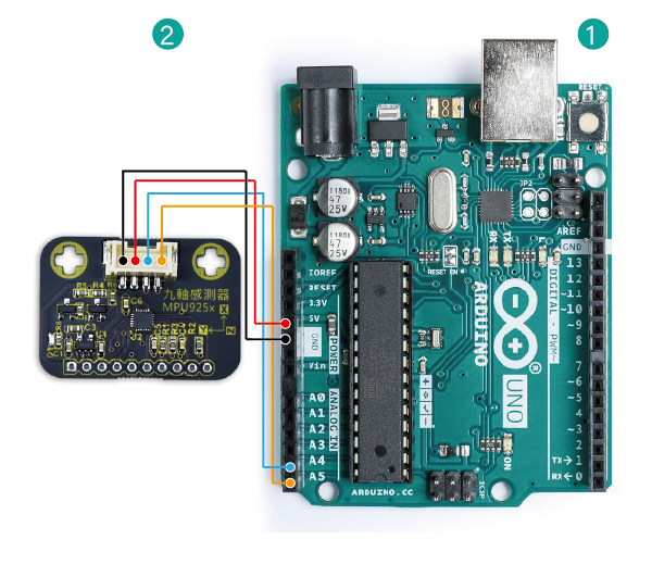 Circus MPU9250九軸感測器模組,使用教學,電路圖