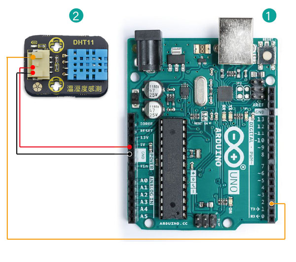 Circus,DHT11,溫濕度感測器模組,插座,電路圖